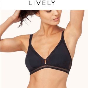 Lively - NWOT - The Mesh Trim Bralette - Size 2